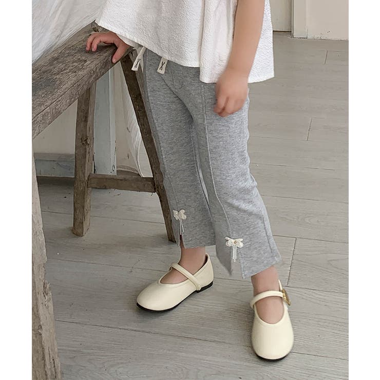 【aimoha KIDS】リボン付きフレアパンツ 90 | aimoha kids | 詳細画像18 