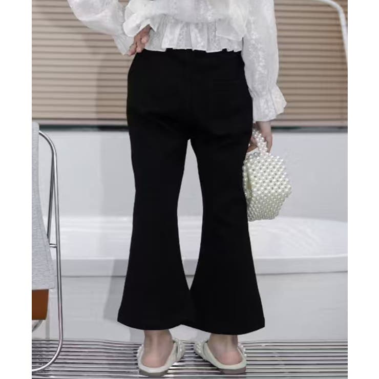 【aimoha KIDS】リボン付きフレアパンツ 90 | aimoha kids | 詳細画像3 