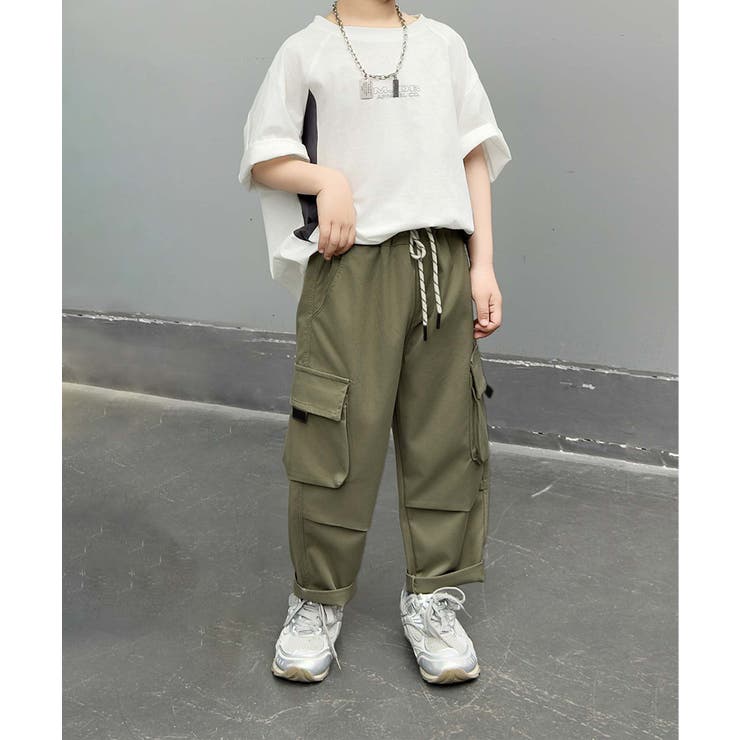 【aimoha KIDS】カーゴジョガーパンツ 90 | aimoha kids | 詳細画像15 