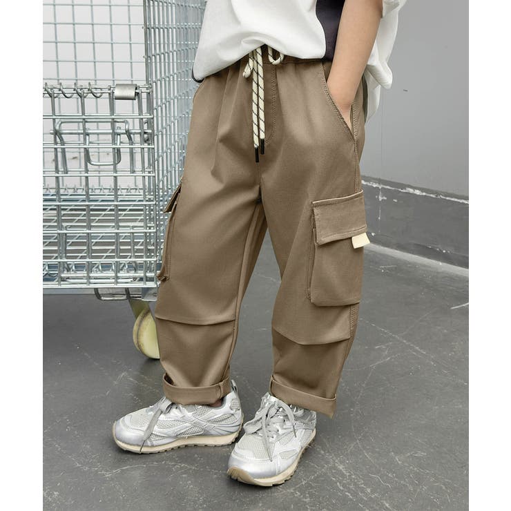 【aimoha KIDS】カーゴジョガーパンツ 90 | aimoha kids | 詳細画像8 