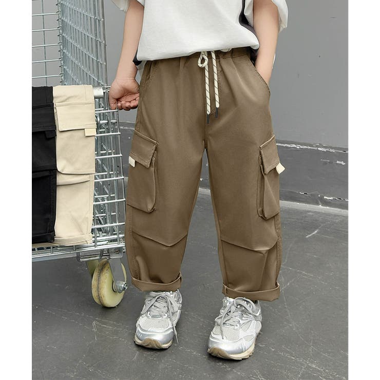 【aimoha KIDS】カーゴジョガーパンツ 90 | aimoha kids | 詳細画像9 