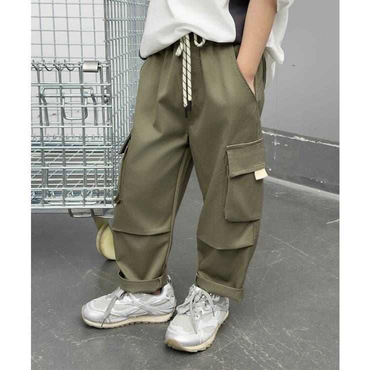 【aimoha KIDS】カーゴジョガーパンツ 90 | aimoha kids | 詳細画像1 