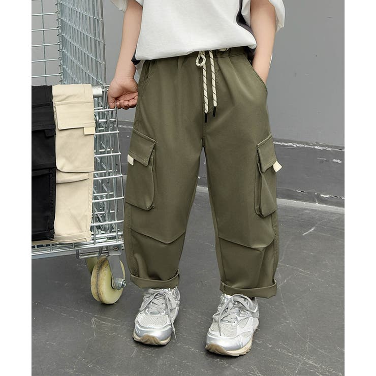 【aimoha KIDS】カーゴジョガーパンツ 90 | aimoha kids | 詳細画像14 