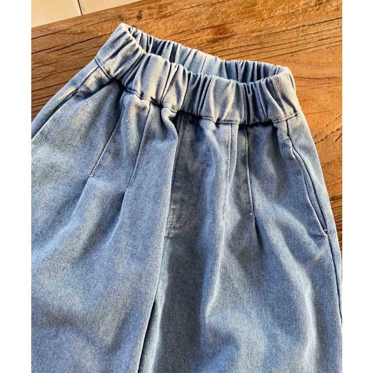 【aimoha-KIDS-】ワイドデニムパンツ | aimoha kids | 詳細画像21 