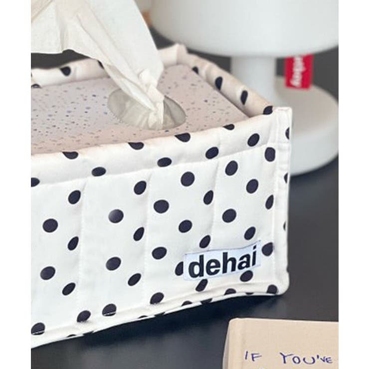 ドット柄キルティング収納ボックス | aimoha  | 詳細画像3 
