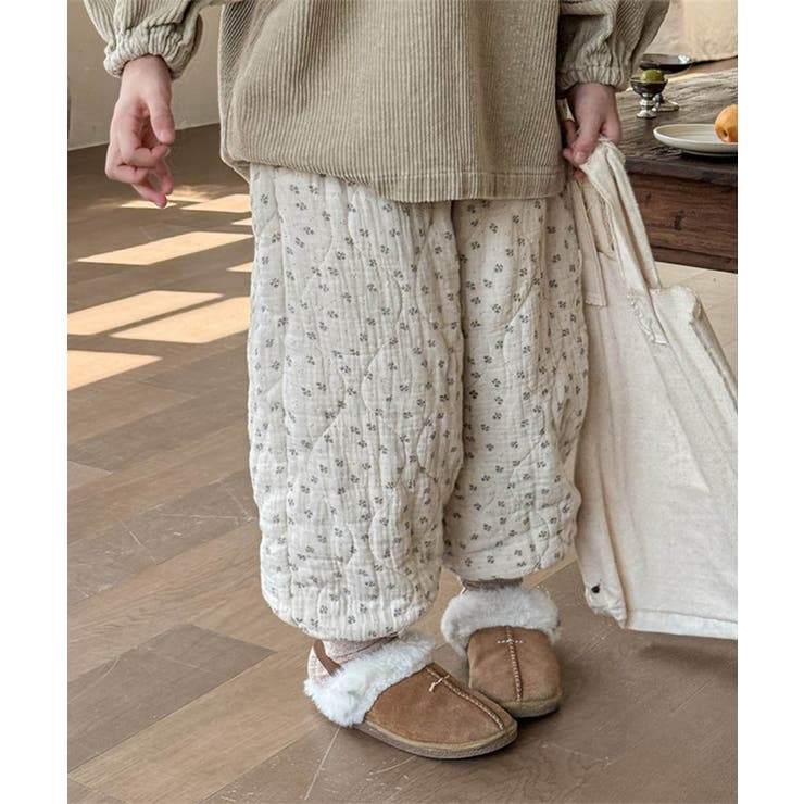 【aimoha-KIDS-】中綿 キルトパンツ【AW】 | aimoha kids | 詳細画像9 