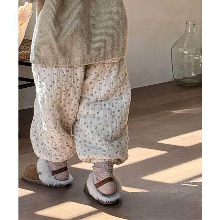 【aimoha-KIDS-】中綿 キルトパンツ【AW】 | aimoha kids | 詳細画像10 