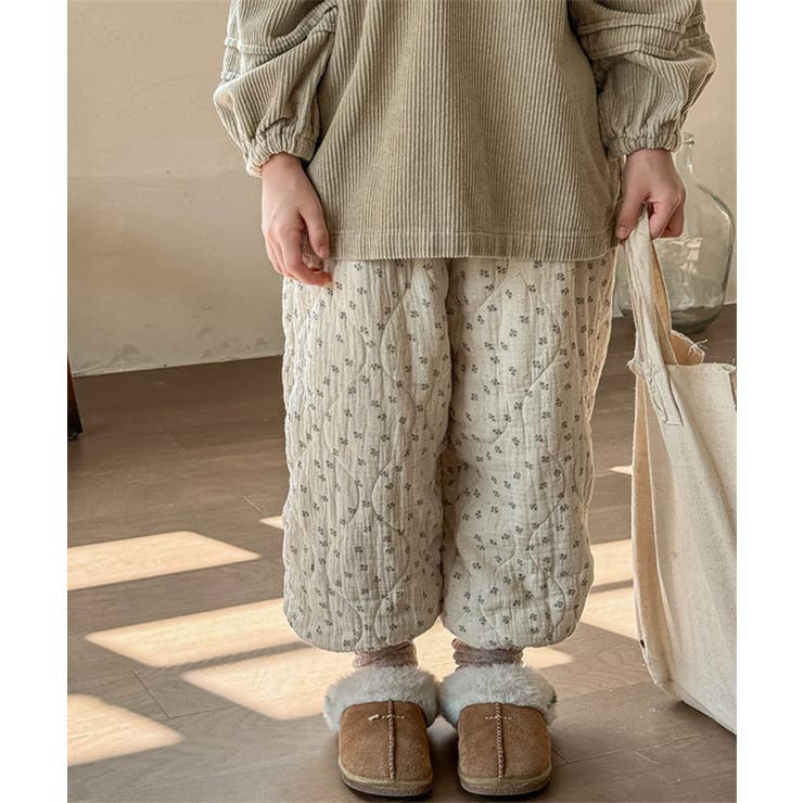 【aimoha-KIDS-】中綿 キルトパンツ【AW】 | aimoha kids | 詳細画像11 