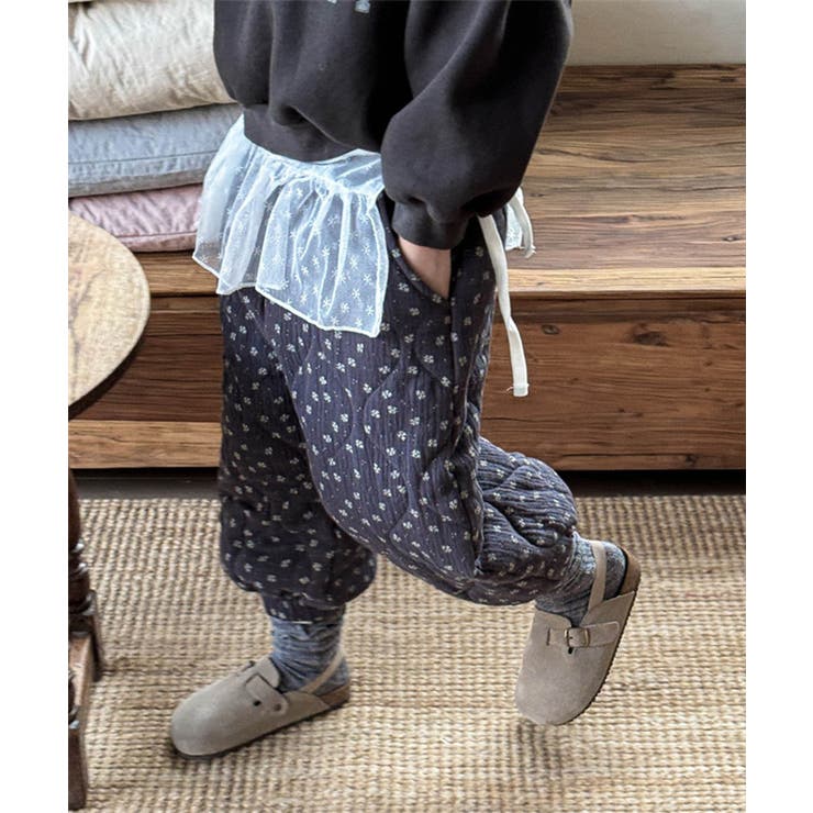 【aimoha-KIDS-】中綿 キルトパンツ【AW】 | aimoha kids | 詳細画像17 