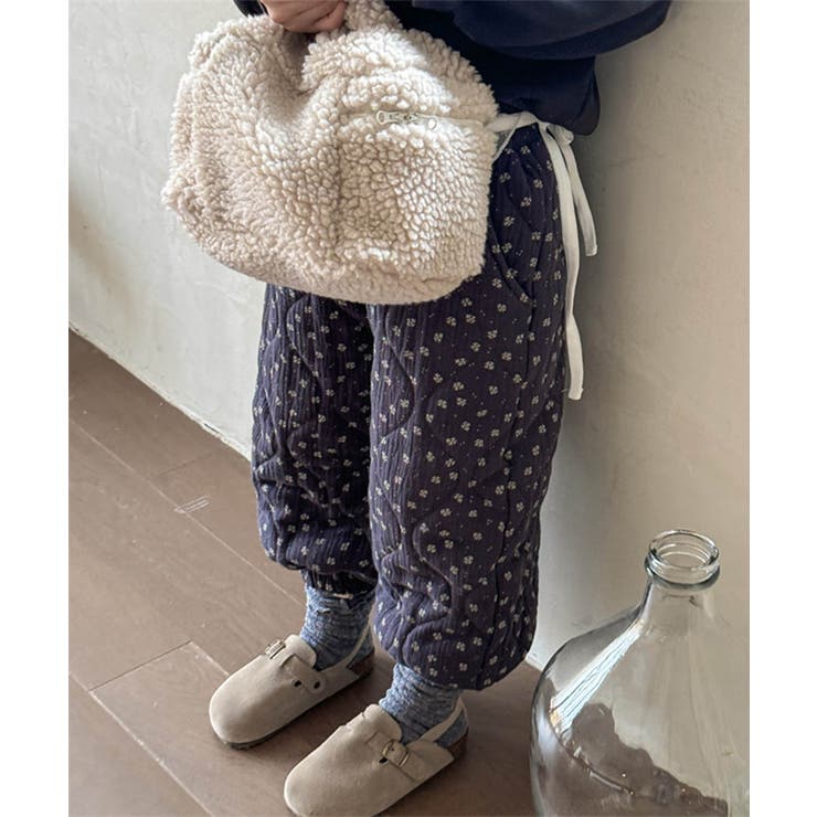 【aimoha-KIDS-】中綿 キルトパンツ【AW】 | aimoha kids | 詳細画像2 