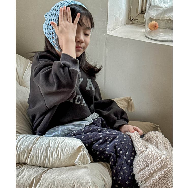 【aimoha-KIDS-】中綿 キルトパンツ【AW】 | aimoha kids | 詳細画像18 