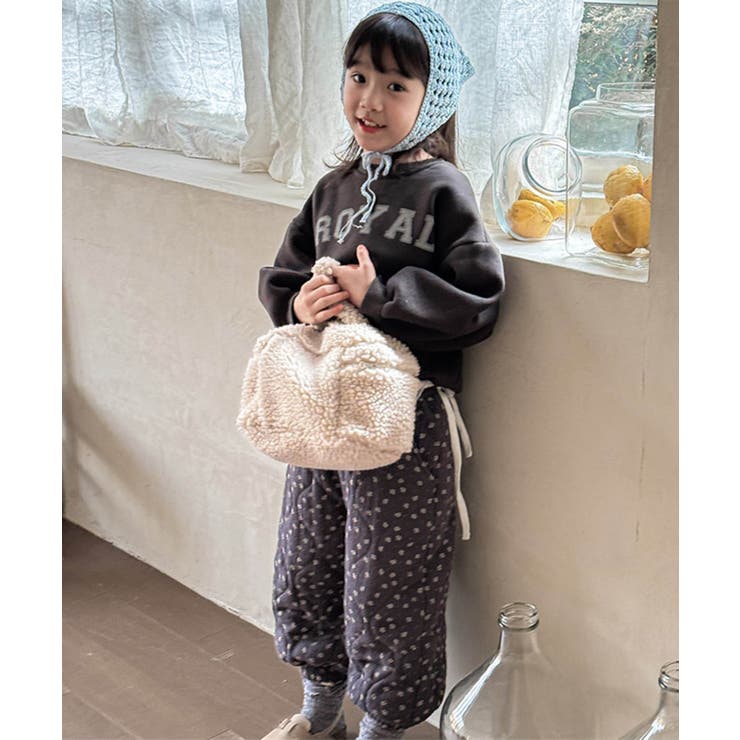 【aimoha-KIDS-】中綿 キルトパンツ【AW】 | aimoha kids | 詳細画像21 