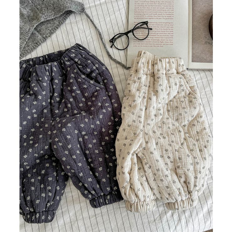 【aimoha-KIDS-】中綿 キルトパンツ【AW】 | aimoha kids | 詳細画像25 