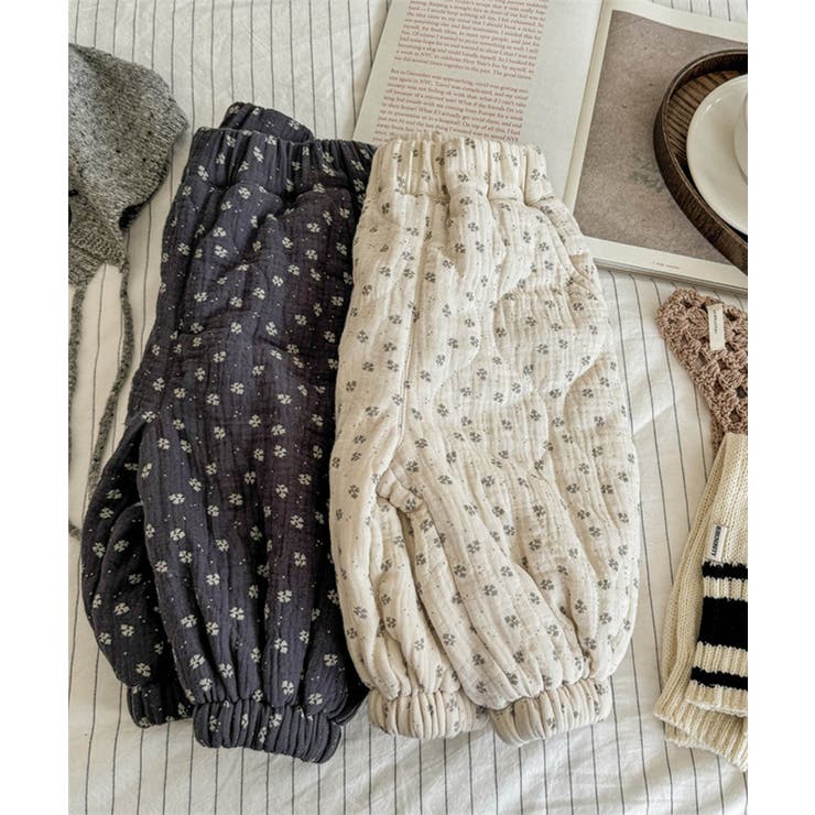 【aimoha-KIDS-】中綿 キルトパンツ【AW】 | aimoha kids | 詳細画像26 