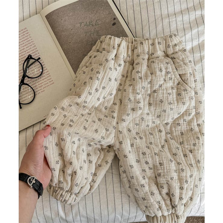 【aimoha-KIDS-】中綿 キルトパンツ【AW】 | aimoha kids | 詳細画像3 