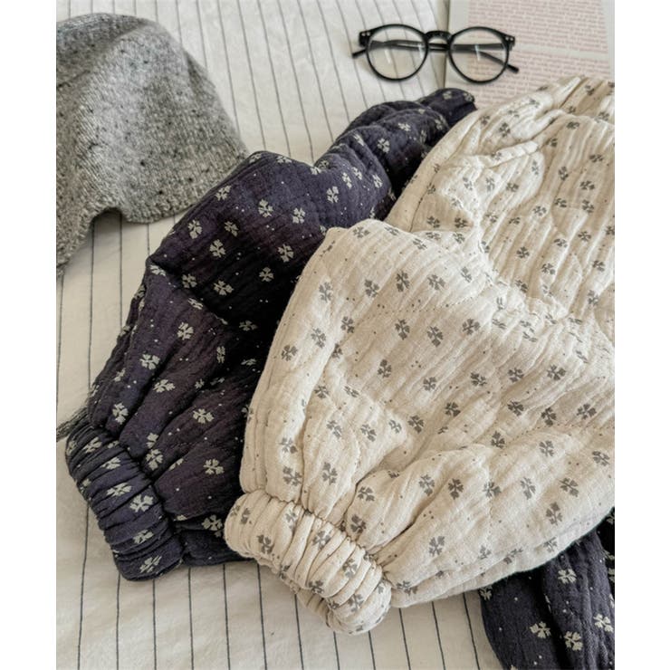 【aimoha-KIDS-】中綿 キルトパンツ【AW】 | aimoha kids | 詳細画像30 