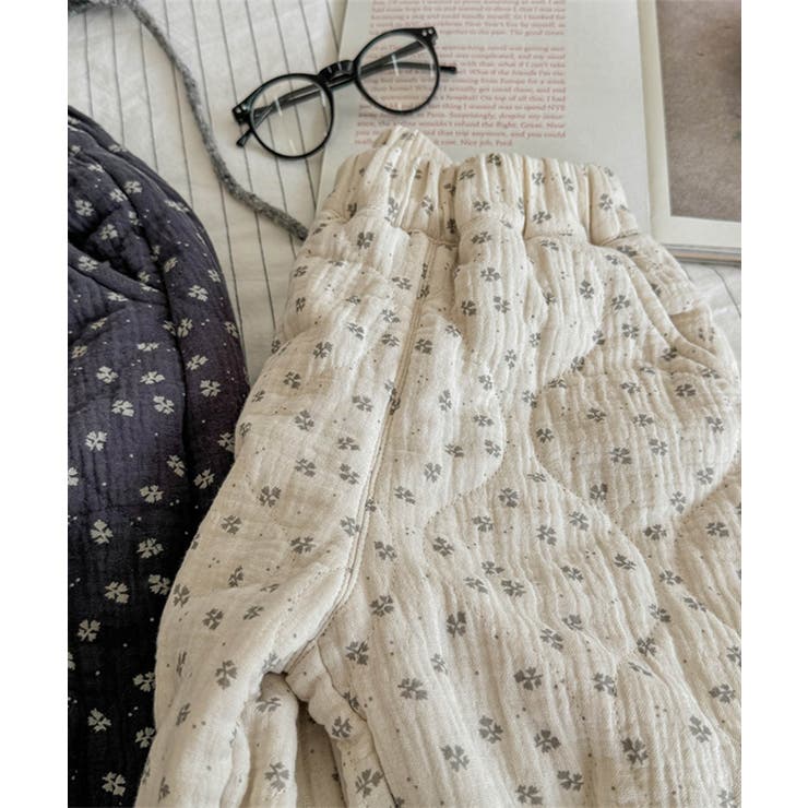 【aimoha-KIDS-】中綿 キルトパンツ【AW】 | aimoha kids | 詳細画像34 