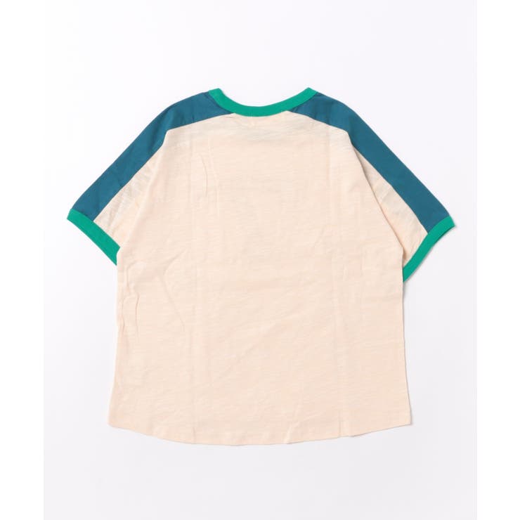 【aimoha-KIDS-】ナンバープリントラグランTシャツ | aimoha kids | 詳細画像12 