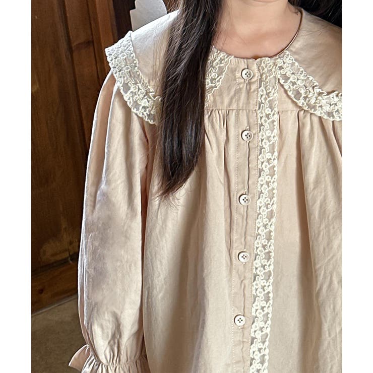 【aimoha KIDS】レースコットンブラウス | aimoha kids | 詳細画像11 