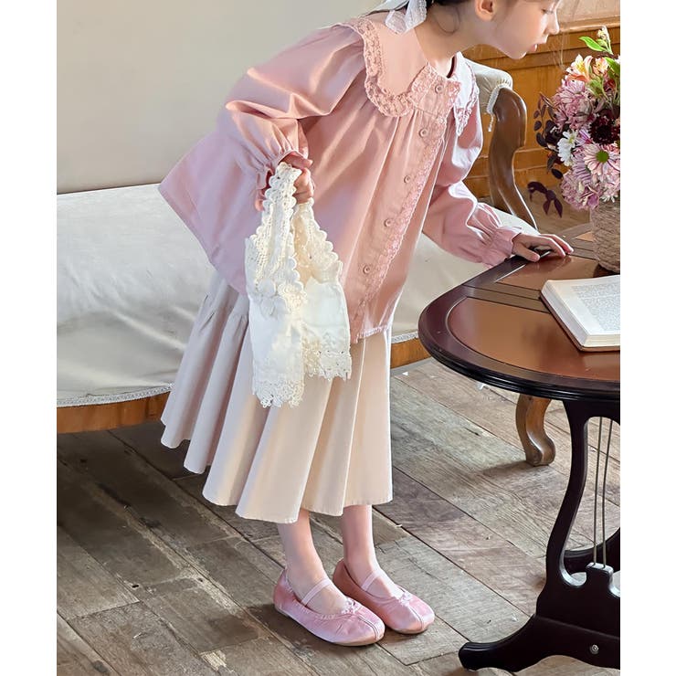 【aimoha KIDS】レースコットンブラウス | aimoha kids | 詳細画像14 