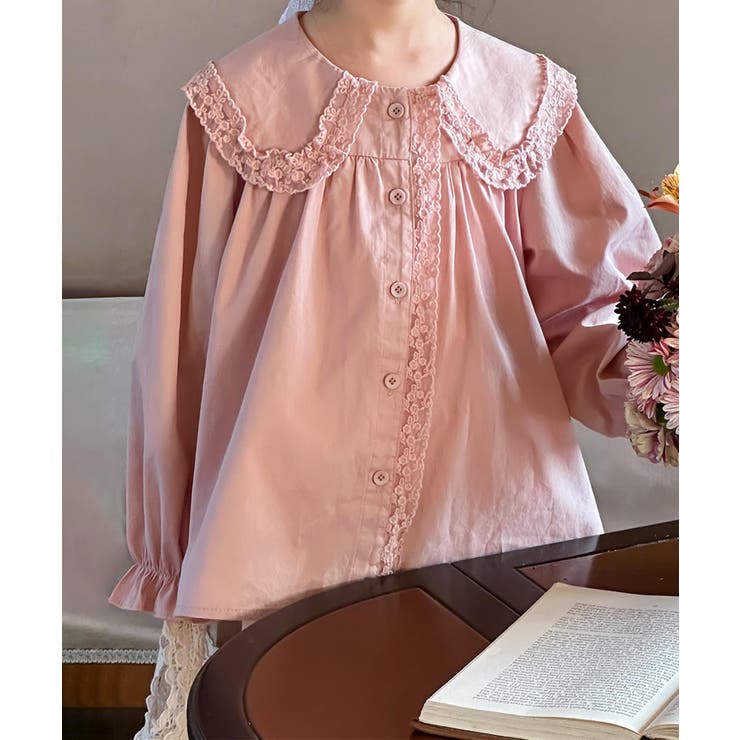 【aimoha KIDS】レースコットンブラウス | aimoha kids | 詳細画像16 