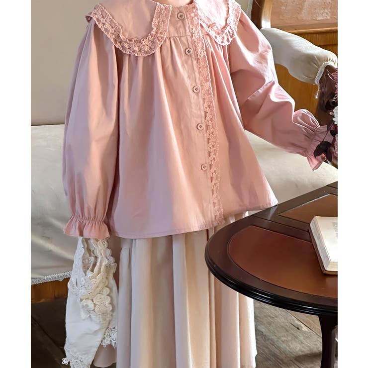 【aimoha KIDS】レースコットンブラウス | aimoha kids | 詳細画像17 