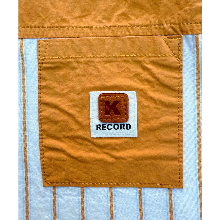 【Aimoha KIDS】ストライプ切り替えデザインキッズシャツ | aimoha kids | 詳細画像20 