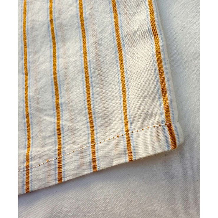 【Aimoha KIDS】ストライプ切り替えデザインキッズシャツ | aimoha kids | 詳細画像21 