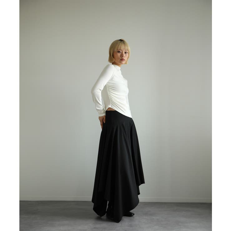 【moyo】アシンメトリーハイネックカットソー | aimoha  | 詳細画像13 