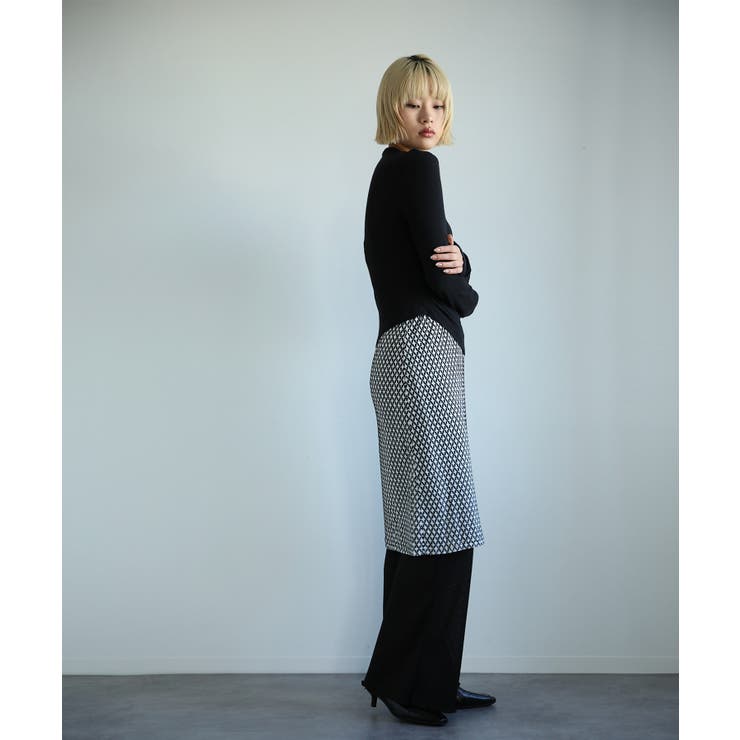 【moyo】アシンメトリーハイネックカットソー | aimoha  | 詳細画像18 