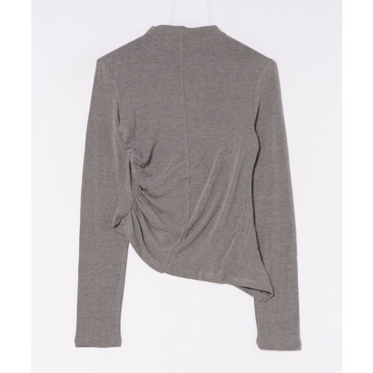 【moyo】アシンメトリーハイネックカットソー | aimoha  | 詳細画像1 