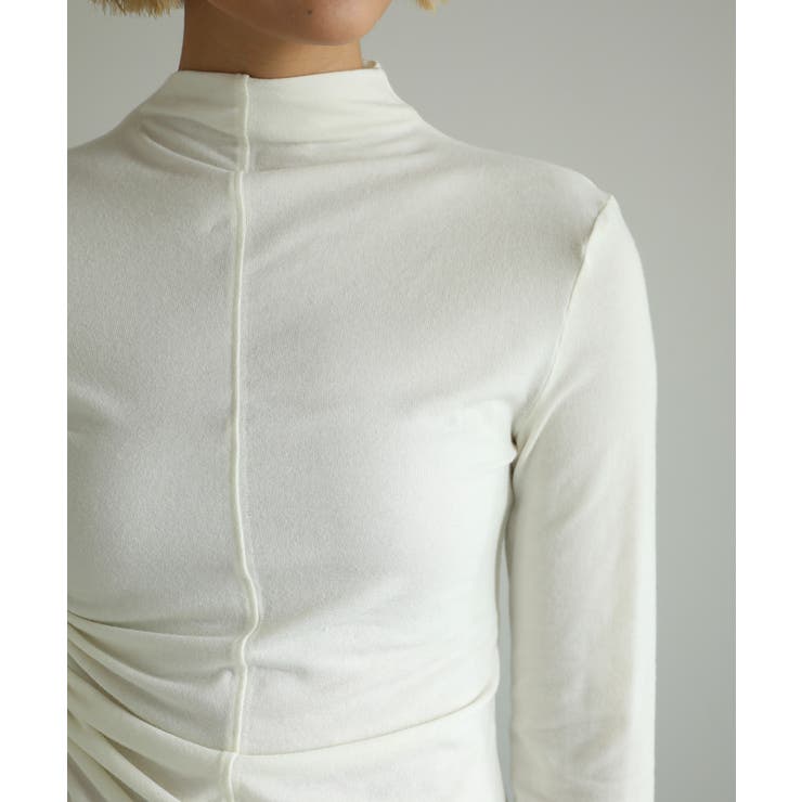 【moyo】アシンメトリーハイネックカットソー | aimoha  | 詳細画像6 