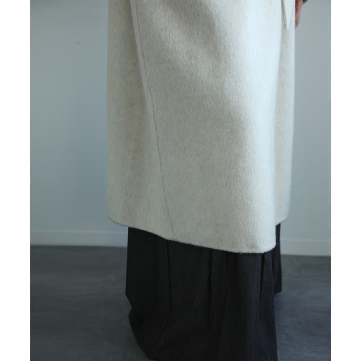 【moyo】ノーカラーラグラン ロングコート【AW】 | aimoha  | 詳細画像12 