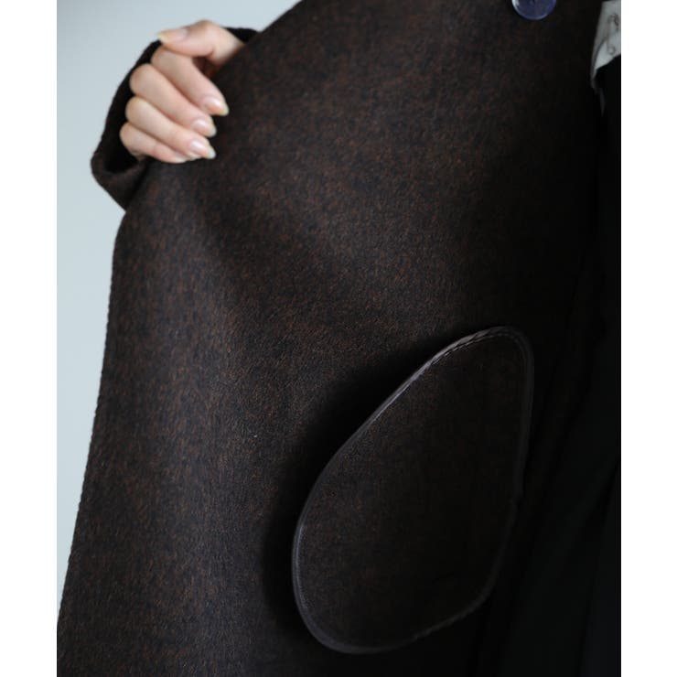 【moyo】ノーカラーラグラン ロングコート【AW】 | aimoha  | 詳細画像19 