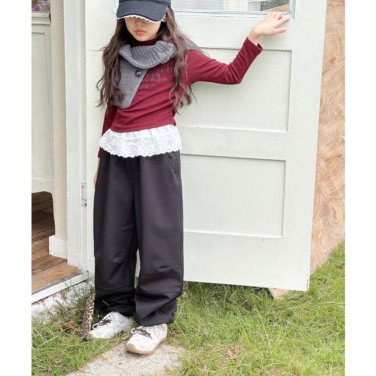 【aimoha-KIDS-】裏起毛カーゴパンツ【AW】 | aimoha kids | 詳細画像11 