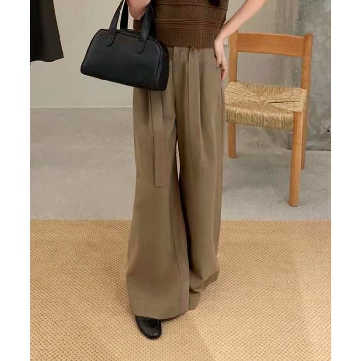 【Decade classic】タックワイドパンツ | DECADECLASSIC | 詳細画像2 