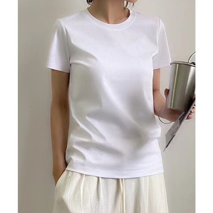 ベーシックショートスリーブTシャツ | aimoha  | 詳細画像11 