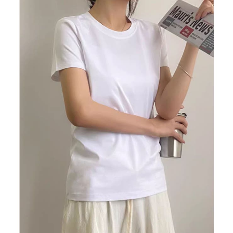 ベーシックショートスリーブTシャツ | aimoha  | 詳細画像8 