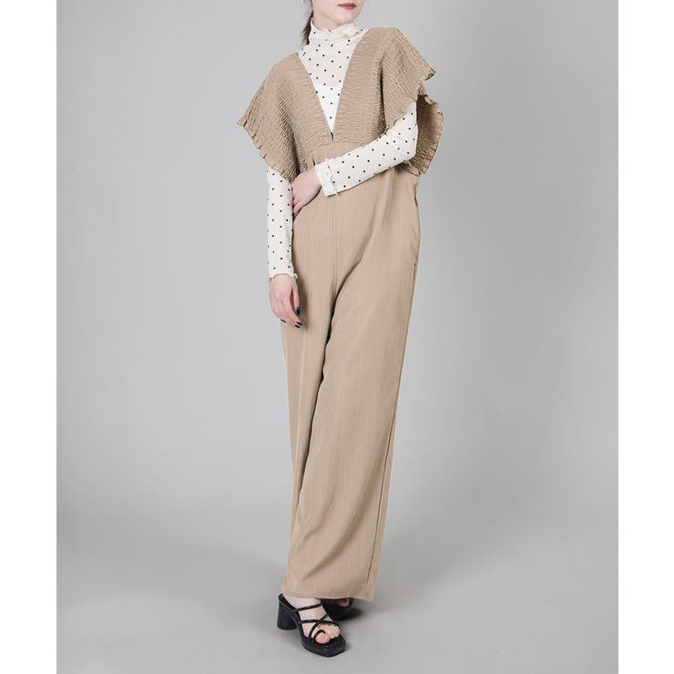 【HOOK】for girls ドット柄ハイネックシアートップス | HOOK | 詳細画像2 