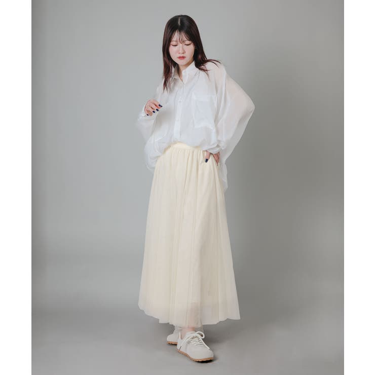 ボリュームチュールスカート | aimoha  | 詳細画像6 