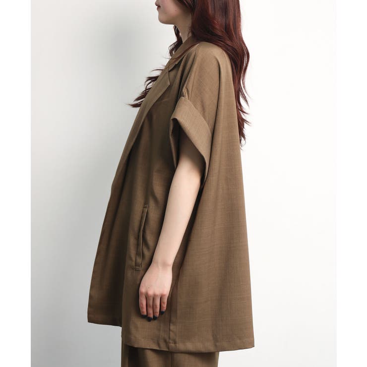 半袖テーラードジャケット | aimoha  | 詳細画像6 