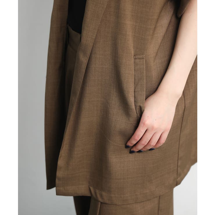 半袖テーラードジャケット | aimoha  | 詳細画像5 