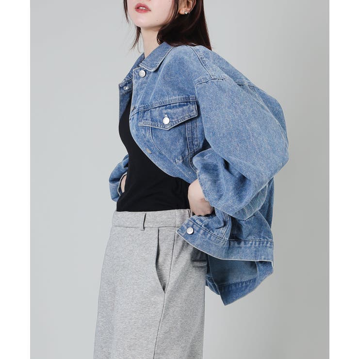 オーバーサイズデニムジャケット | aimoha  | 詳細画像14 