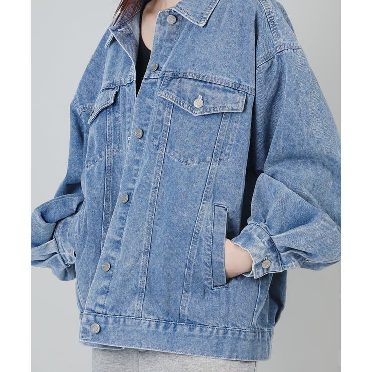 オーバーサイズデニムジャケット | aimoha  | 詳細画像13 