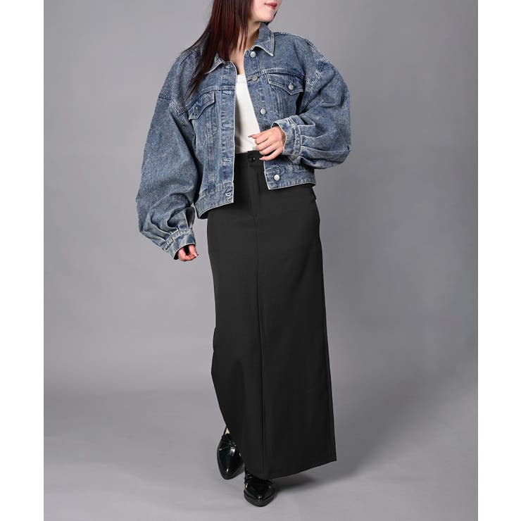 ショート丈デニムジャケット | aimoha  | 詳細画像19 