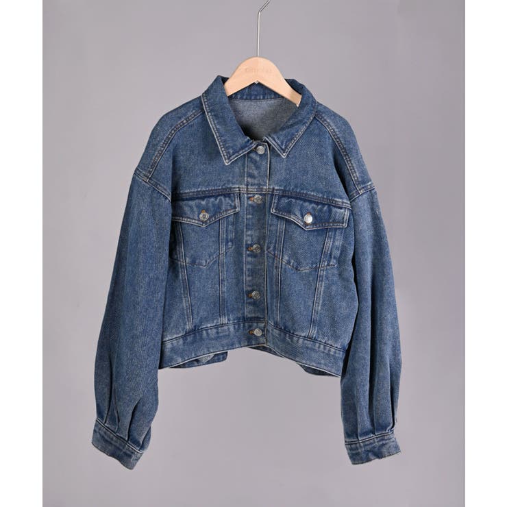 ショート丈デニムジャケット | aimoha  | 詳細画像35 