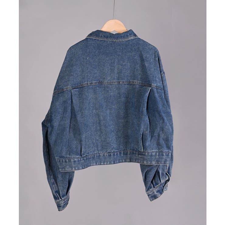 ショート丈デニムジャケット | aimoha  | 詳細画像36 