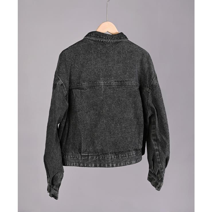 ショート丈デニムジャケット | aimoha  | 詳細画像32 