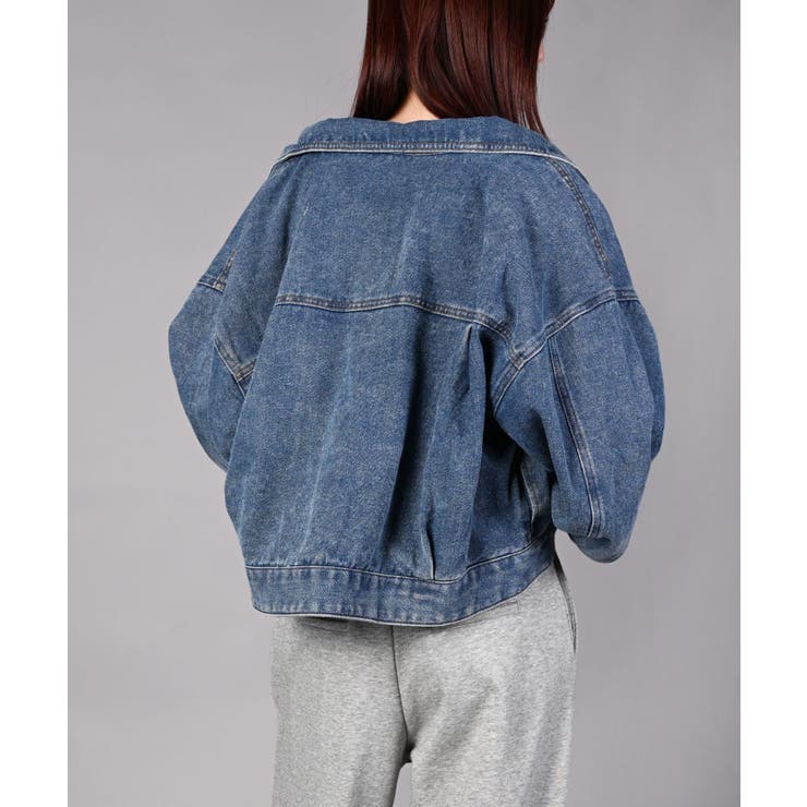 ショート丈デニムジャケット | aimoha  | 詳細画像5 