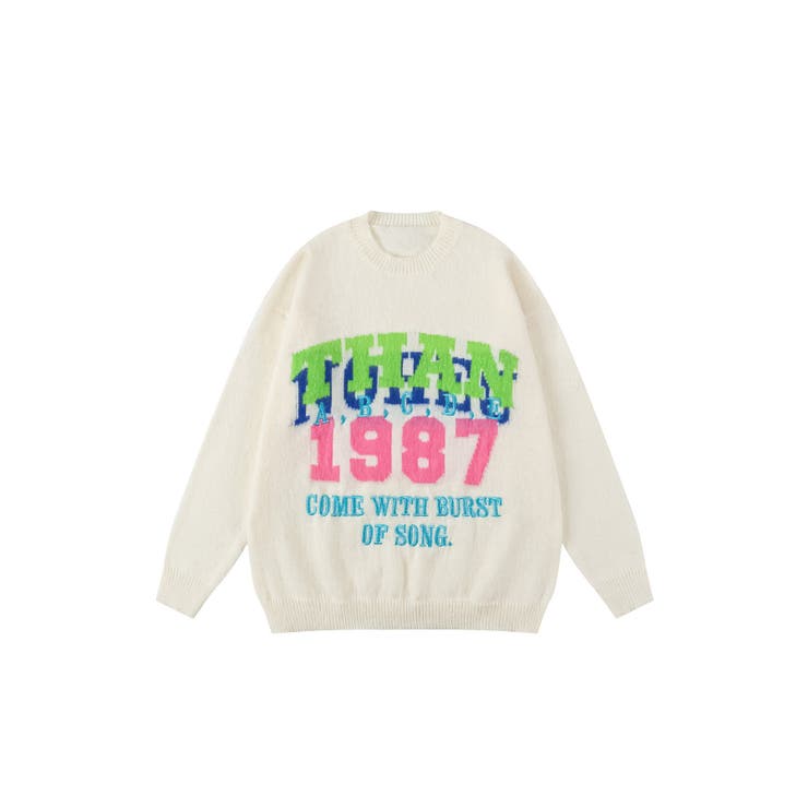 HOOK -select- アメカジ英字ニットプルオーバー【AW】 | HOOK | 詳細画像9 